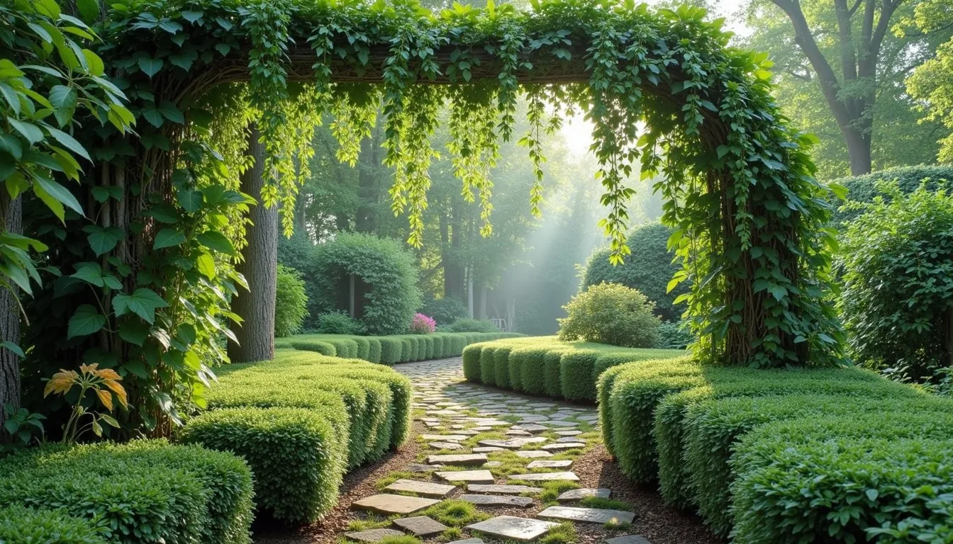 Lush Landscaped Gardens