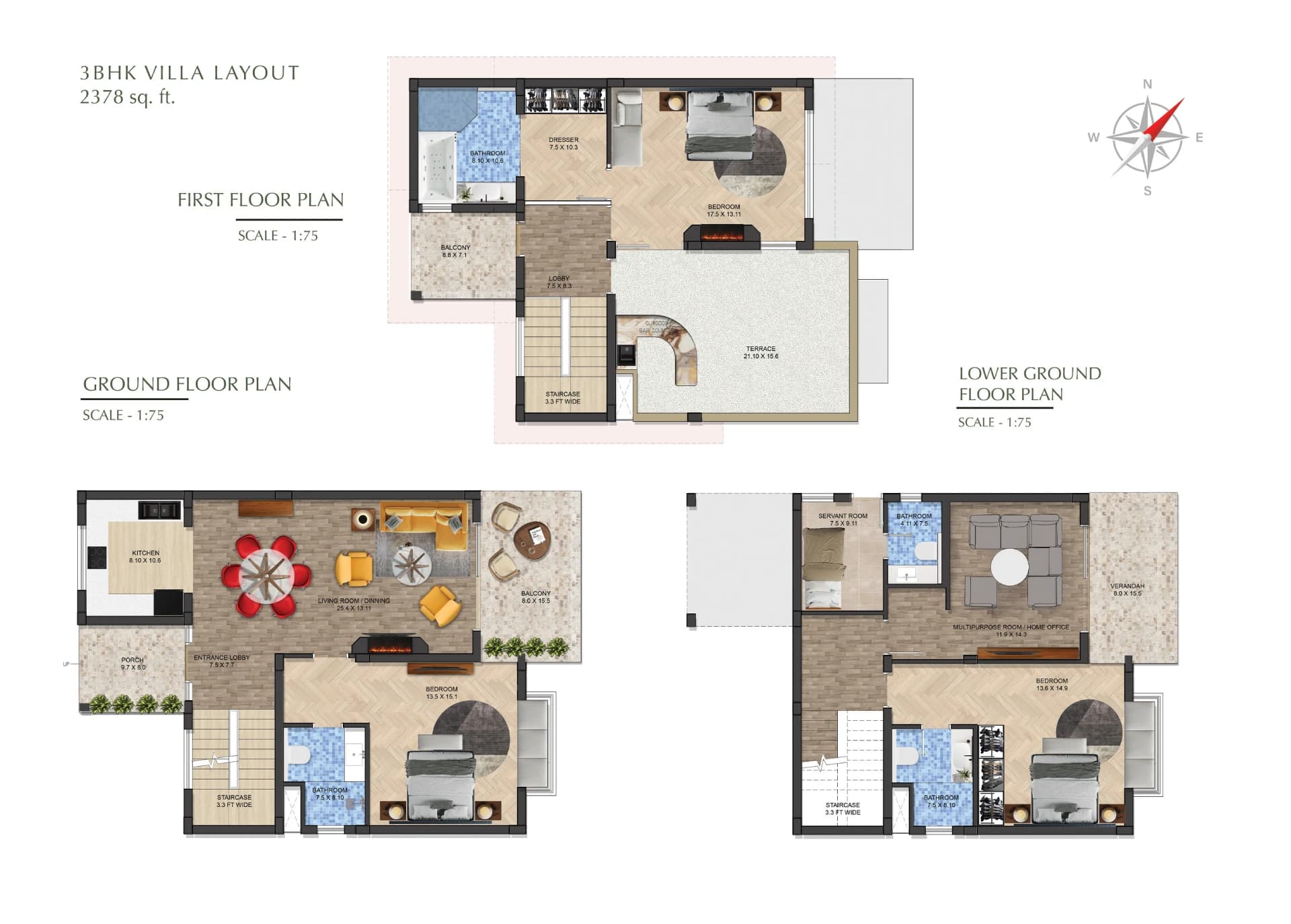 3 BHK Villa